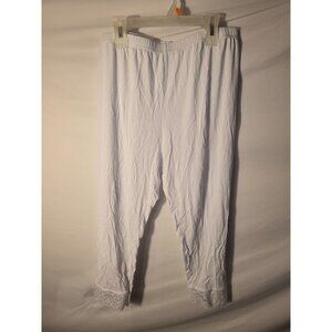 Zerdocean Slip Pants Pantaloons White Lace Knickers Womens Plus SIze 1X Bloomers